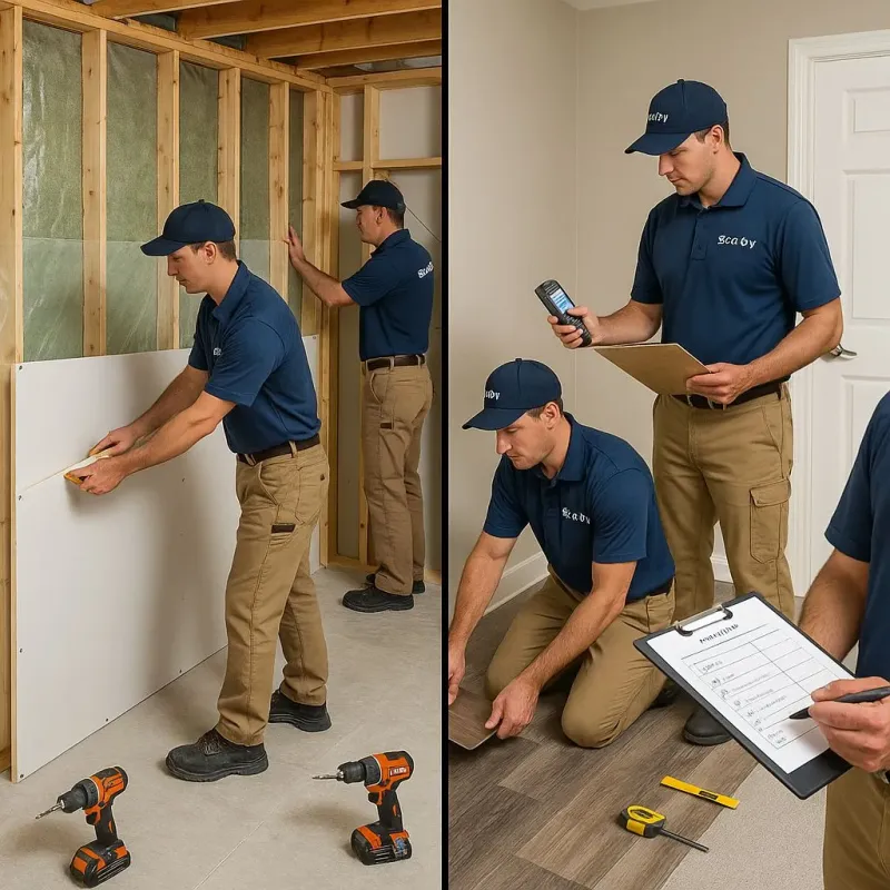Repairs and Reconstruction process in Chesapeake, WV
